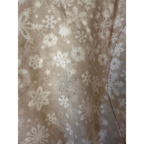 Croft and barrow women’s size 3X – large snowflake shirt - Picture 4 of 11